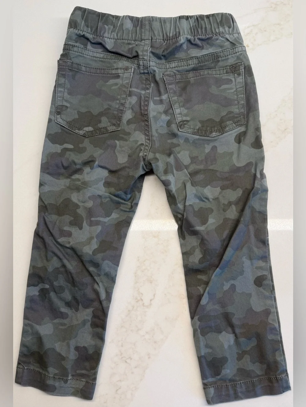 Cat & Jack 2T Jogger Pants Bundle of 3 | Navy Burgundy Camo | Toddler Boys